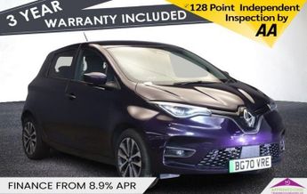 RENAULT ZOE R135 52kWh GT Line Hatchback 5dr Electric Auto (i, Rapid Charge)