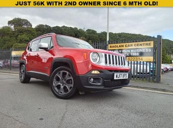 Jeep Renegade 1.4T MultiAirII Limited SUV 5dr Petrol Manual Euro 6 (s/s) (140 