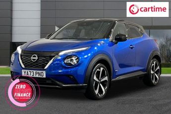NISSAN JUKE 1.6 Tekna SUV 5dr Petrol Hybrid Auto Euro 6 (143 ps) Front  / Re