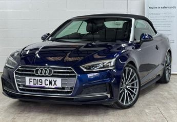 Audi A5 2.0 TDI 40 S line Convertible 2dr Diesel S Tronic Euro 6 (s/s) (