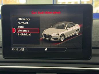 AUDI A5 CABRIOLET 2.0 TDI 40 S line Convertible 2dr Diesel S Tronic Euro 6 (s/s) (