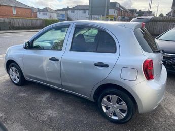 NISSAN MICRA 1.2 Automatic Petrol Silver 5 dr