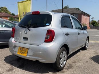 NISSAN MICRA 1.2 Automatic Petrol Silver 5 dr