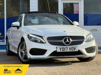Mercedes C Class 2.0 C300 AMG Line (Premium Plus) Coupe 2dr Petrol G-Tronic+ Euro