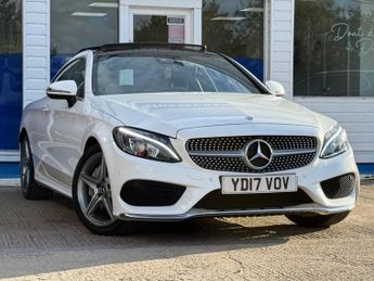 MERCEDES-BENZ C-CLASS 2.0 C300 AMG Line (Premium Plus) Coupe 2dr Petrol G-Tronic+ Euro