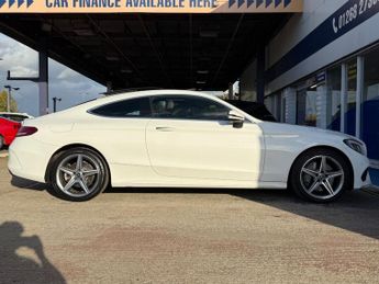 MERCEDES-BENZ C-CLASS 2.0 C300 AMG Line (Premium Plus) Coupe 2dr Petrol G-Tronic+ Euro