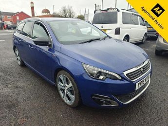 Peugeot 308 1.6 BlueHDi GT Line Estate 5dr Diesel Manual Euro 6 (s/s) (120 p