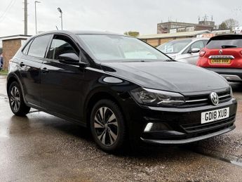 Volkswagen Polo 1.0 SE Hatchback 5 Door Petrol Manual Black Euro 6 