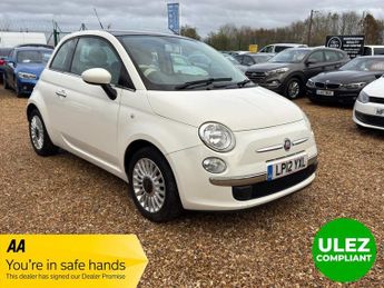 Fiat 500 1.2 Lounge Hatchback 3dr Petrol Manual Euro 5 (s/s) (69 bhp)