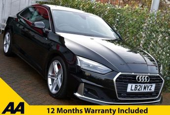 Audi A5 2.0TFSi 40 SPORT COUPE S-TRONIC AUTO 201 BHP (EURO 6)