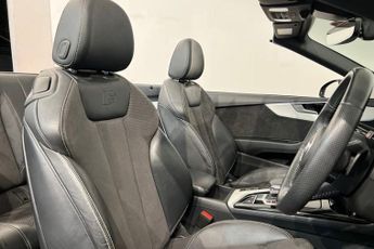AUDI A5 CABRIOLET 2.0 TFSI 40 S line Convertible 2dr Petrol S Tronic Euro 6 (s/s) 