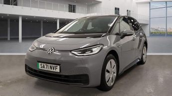 VOLKSWAGEN ID.3 Pro 58kWh Family Hatchback 5dr Electric Auto (145 ps)