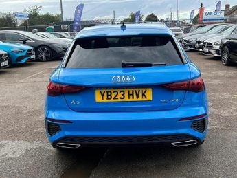 AUDI A3 1.0 TFSI 30 S line Sportback 5dr Petrol S Tronic Euro 6 (s/s) (1
