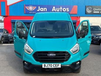 FORD TRANSIT CUSTOM 2.0 340 EcoBlue Trend Panel Van 5dr Diesel Auto L1 H2 Euro 6 (s/