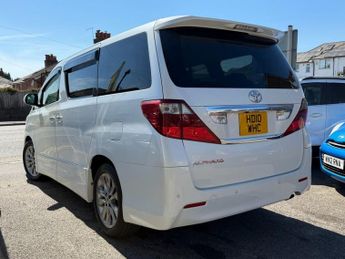 TOYOTA ALPHARD 2.4 Automatic Petrol White 5dr