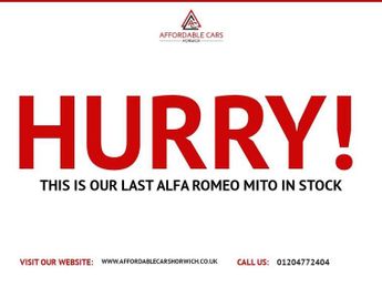 ALFA ROMEO MITO 1.4 16V Lusso Hatchback 3dr Petrol Manual Euro 5 (95 bhp)