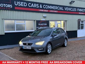 SEAT Leon 2.0 TDI FR Sport Tourer 5dr Diesel Manual Euro 6 (s/s) (184 ps)