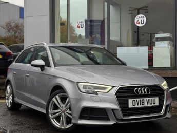 Audi A3 1.6 TDI S line Sportback 5dr Diesel S Tronic Euro 6 (s/s) (110 p