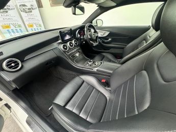 MERCEDES-BENZ C-CLASS 2.0 C200 AMG Line (Premium) Coupe 2dr Petrol G-Tronic+ Euro 6 (s