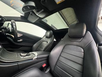 MERCEDES-BENZ C-CLASS 2.0 C200 AMG Line (Premium) Coupe 2dr Petrol G-Tronic+ Euro 6 (s