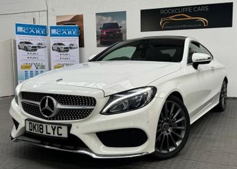 MERCEDES-BENZ C-CLASS 2.0 C200 AMG Line (Premium) Coupe 2dr Petrol G-Tronic+ Euro 6 (s