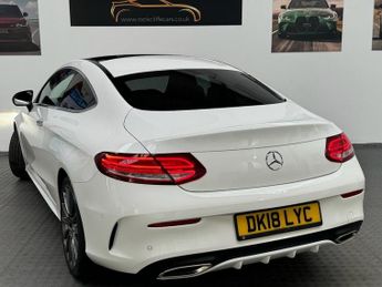MERCEDES-BENZ C-CLASS 2.0 C200 AMG Line (Premium) Coupe 2dr Petrol G-Tronic+ Euro 6 (s