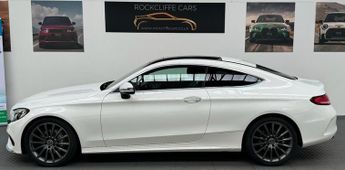 MERCEDES-BENZ C-CLASS 2.0 C200 AMG Line (Premium) Coupe 2dr Petrol G-Tronic+ Euro 6 (s