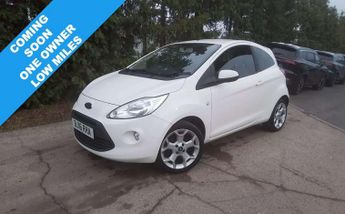Ford Ka 1.2 Zetec Hatchback 3dr Petrol Manual Euro 5 (s/s) (69 ps)