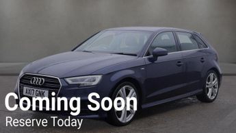 Audi A3 2.0 TFSI S line Sportback 5dr Petrol S Tronic Euro 6 (s/s) (190 