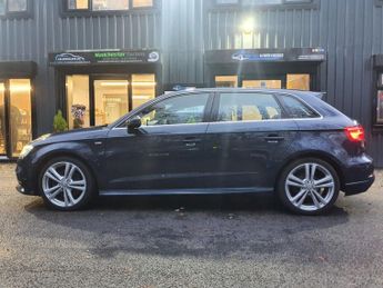 AUDI A3 2.0 TFSI S line Sportback 5dr Petrol S Tronic Euro 6 (s/s) (190 