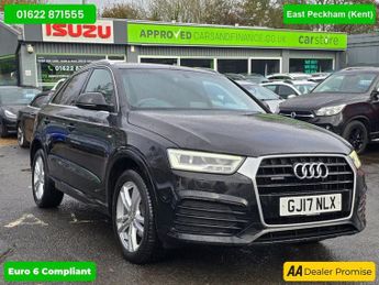Audi Q3 Black 2.0 TDI S line SUV, 85,000 miles, ULEZ Euro 6 diesel, 6-Sp