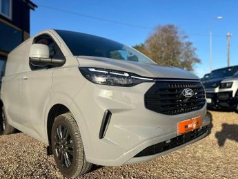 FORD TRANSIT CUSTOM 2.0 320 EcoBlue Limited Panel Van 5dr Diesel Auto L1 H1 Euro 6 (