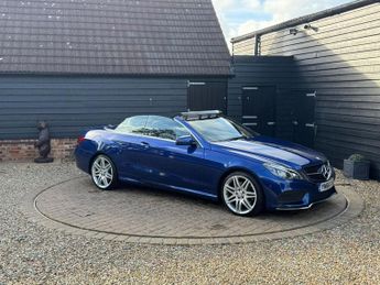 MERCEDES-BENZ E-CLASS 3.0 E350d V6 AMG Line Edition Cabriolet 2dr Diesel G-Tronic+ Eur