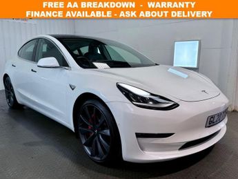TESLA Model 3 (Dual Motor) Performance Saloon 4dr Electric Auto 4WDE (Performa