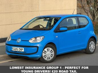 Volkswagen Up 1.0 Move up! Hatchback 3dr Petrol Manual Euro 5 (60 ps)