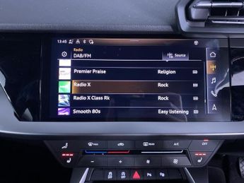 AUDI A3 1.0 TFSI 30 Technik Sportback 5dr Petrol S Tronic Euro 6 (s/s) (