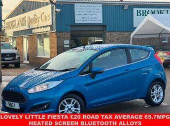 Ford Fiesta 1.0T EcoBoost Zetec Hatchback 3 Door Petrol Candy Blue Manual Eu