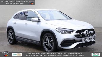 Mercedes GLA 1.3 GLA200 AMG Line SUV 5dr Petrol 7G-DCT Euro 6 (s/s) (163 ps)