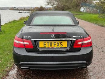 MERCEDES-BENZ E-CLASS 5.5 E500 V8 Sport Cabriolet 2dr Petrol G-Tronic Euro 5 (387 ps)