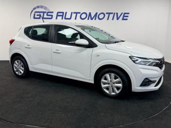 Dacia Sandero 1.0 TCe COMFORT FIVE DOOR 90 BHP + SAT NAV + REAR CAMERA