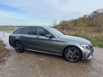 MERCEDES-BENZ C-CLASS 2.0 C300e 13.5kWh AMG Line Night Edition (Premium) Estate 5dr Pe