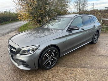 MERCEDES-BENZ C-CLASS 2.0 C300e 13.5kWh AMG Line Night Edition (Premium) Estate 5dr Pe