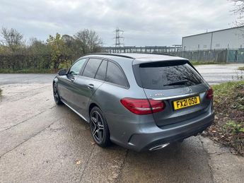 MERCEDES-BENZ C-CLASS 2.0 C300e 13.5kWh AMG Line Night Edition (Premium) Estate 5dr Pe