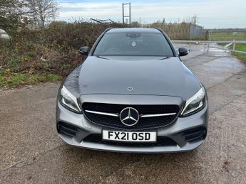 MERCEDES-BENZ C-CLASS 2.0 C300e 13.5kWh AMG Line Night Edition (Premium) Estate 5dr Pe