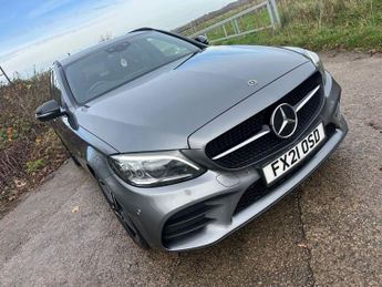 MERCEDES-BENZ C-CLASS 2.0 C300e 13.5kWh AMG Line Night Edition (Premium) Estate 5dr Pe
