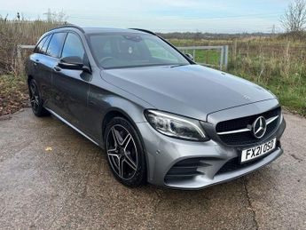MERCEDES-BENZ C-CLASS 2.0 C300e 13.5kWh AMG Line Night Edition (Premium) Estate 5dr Pe