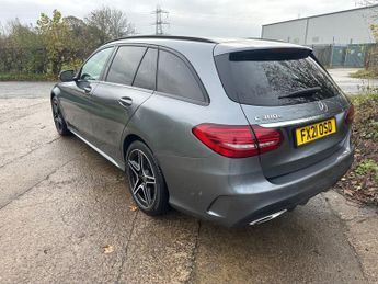MERCEDES-BENZ C-CLASS 2.0 C300e 13.5kWh AMG Line Night Edition (Premium) Estate 5dr Pe