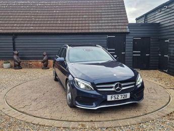 MERCEDES-BENZ C-CLASS 2.1 C220d AMG Line (Premium) Estate 5dr Diesel G-Tronic+ Euro 6 
