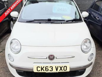 Fiat 500 1.2 Lounge Hatchback 3dr Petrol Manual Euro 6 (s/s) (69 bhp)
