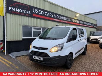 Ford Transit 2.0 TDCi 310 5dr Diesel  Crew Van Double Cab  L2 H1 (167 g/km, 1